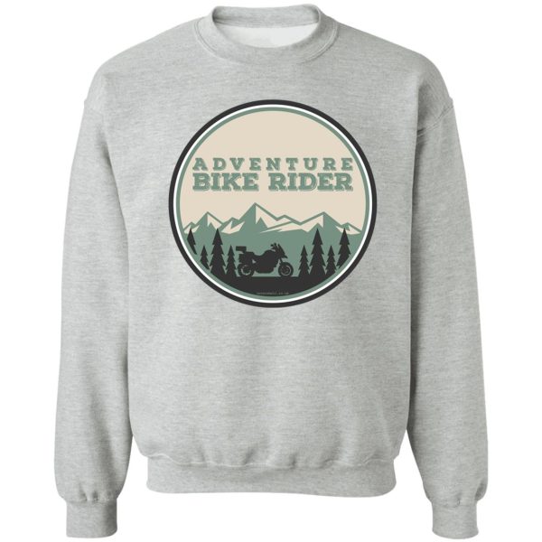 adventure bike rider sticker t-shirt 01 sweatshirt