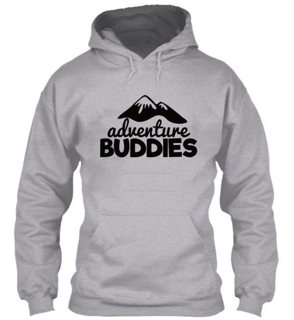 adventure buddies - funny camping quotes hoodie