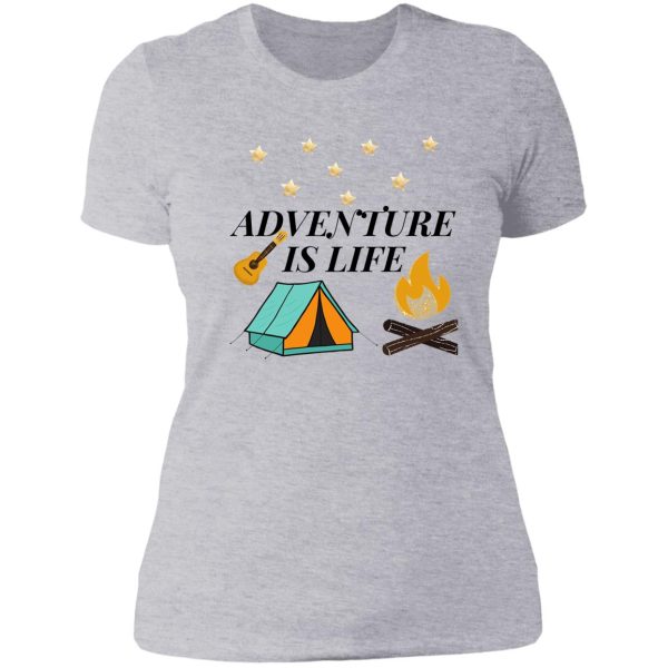 adventure is life lady t-shirt