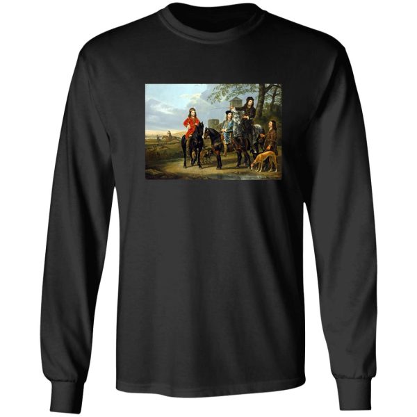 aelbert cuyp starting for the hunt long sleeve
