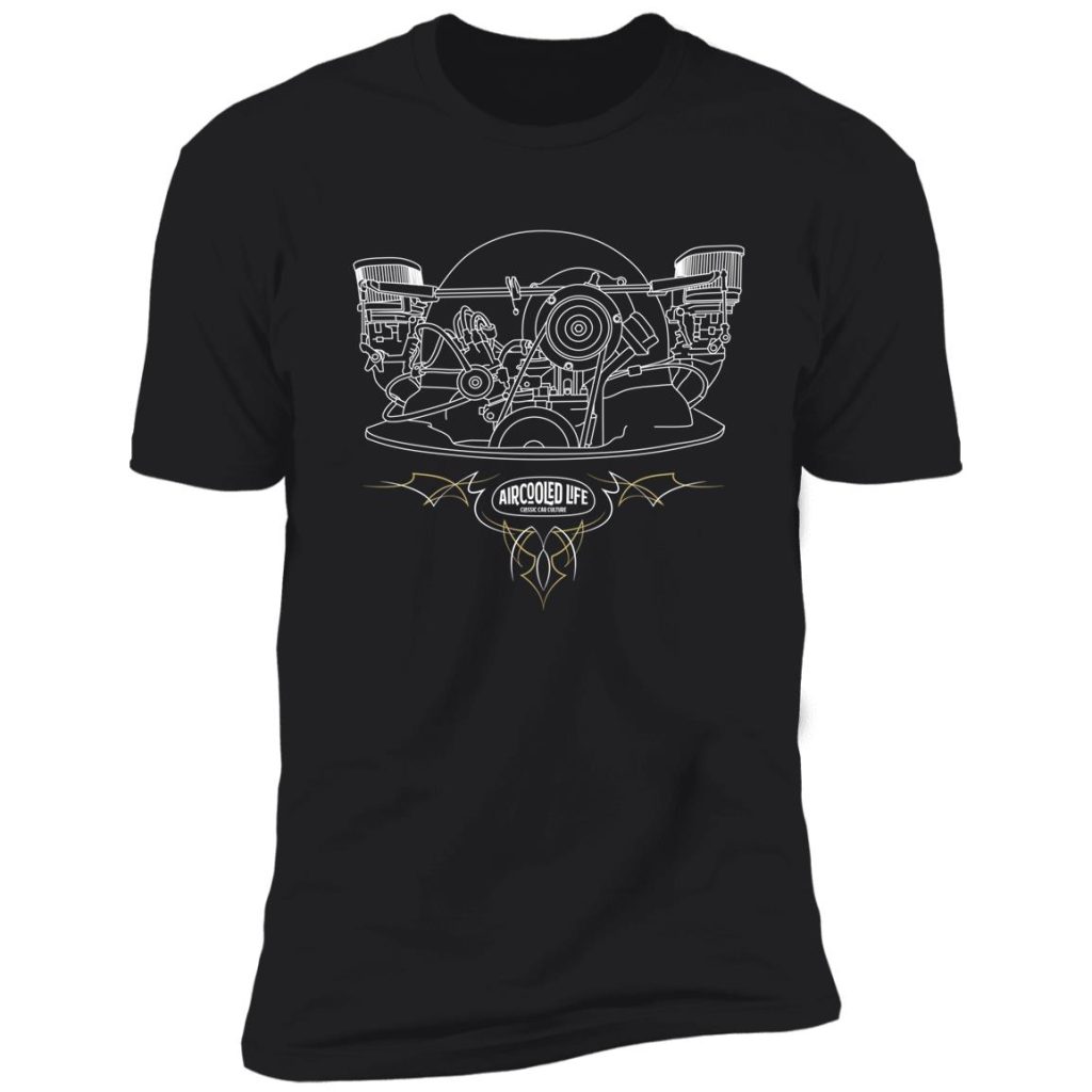 Aircooled Life Classic Car Culture (Engine) TShirt