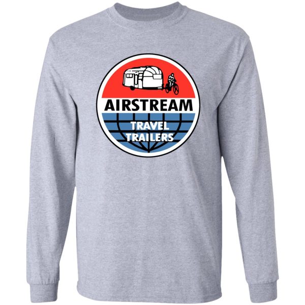 airstream travel trailer vintage decal long sleeve