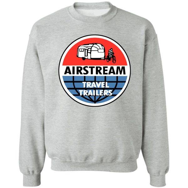 airstream travel trailer vintage decal sweatshirt
