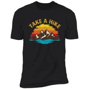 ake a hike outdoor sunset style mountains nature shirt
