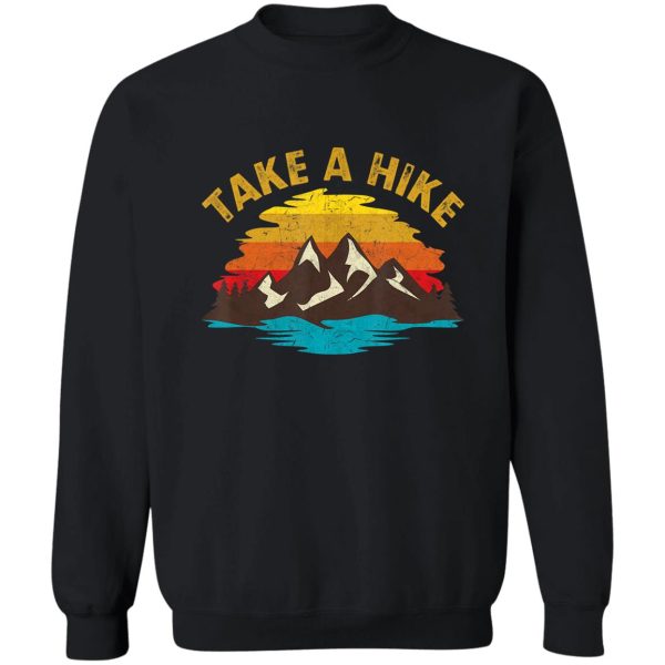 ake a hike outdoor sunset style mountains nature sweatshirt