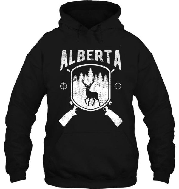 alberta hunting t shirt gift for hunter hoodie
