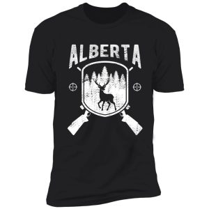 alberta hunting t shirt gift for hunter shirt
