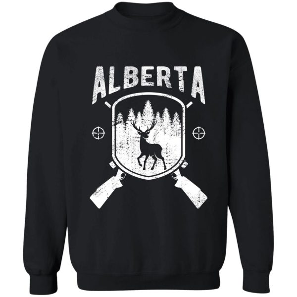 alberta hunting t shirt gift for hunter sweatshirt