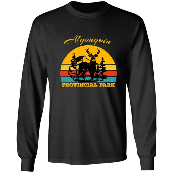 algonquin provincial park huge in ontario canada long sleeve