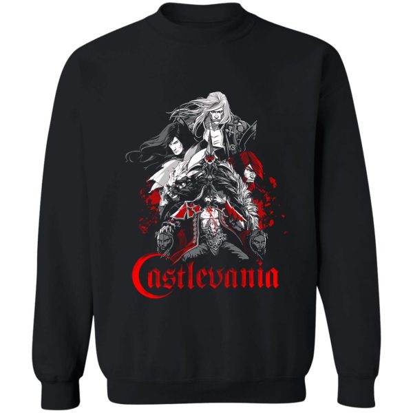 all hero on castlevania sweatshirt