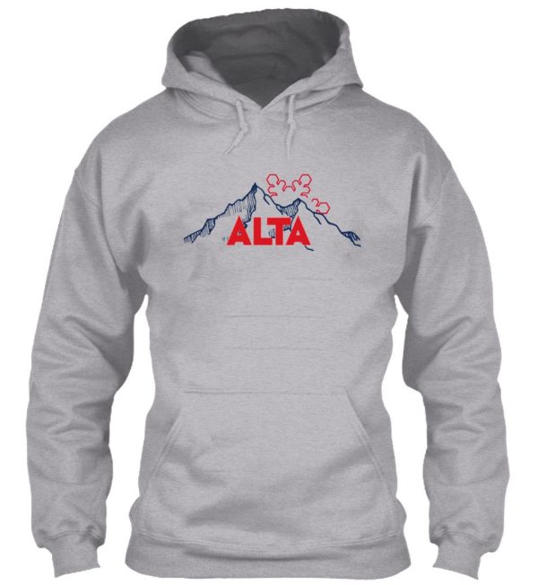 alta ski resort in utah hoodie