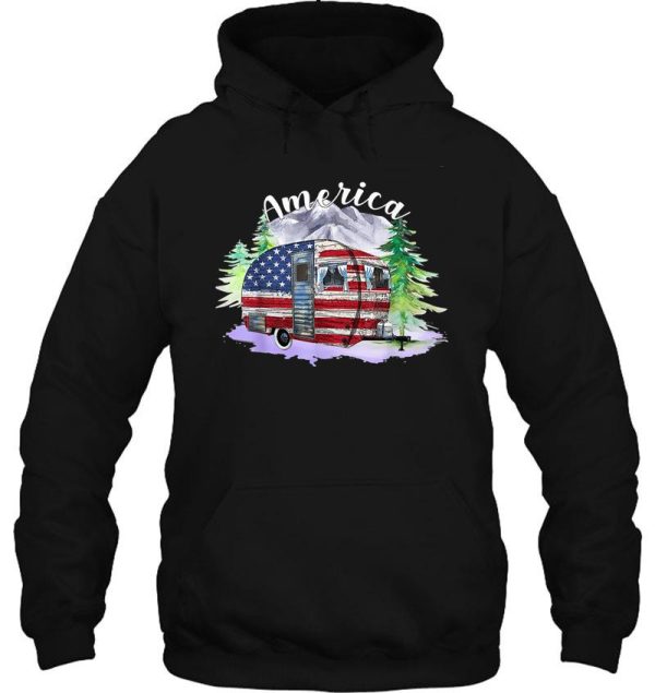 america camping hoodie