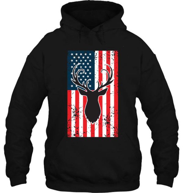 american flag deer hunting american deer hunter deer outfit hoodie