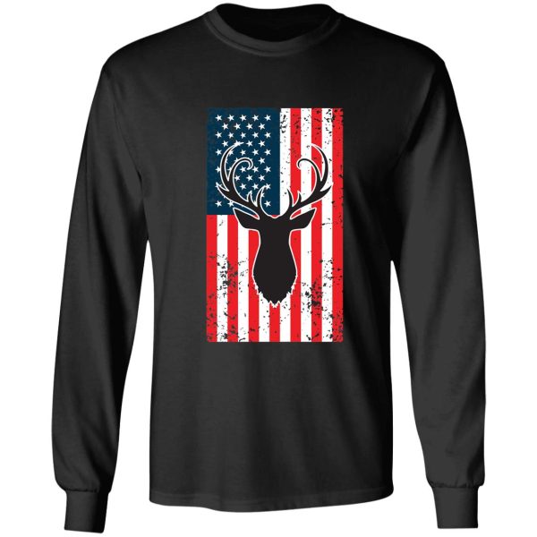 american flag deer hunting american deer hunter deer outfit long sleeve