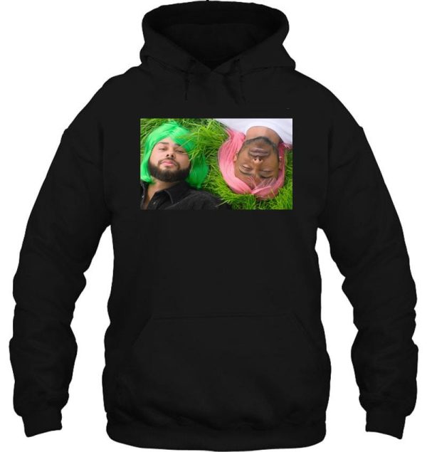 aminé ritchie with a t - campfire hoodie