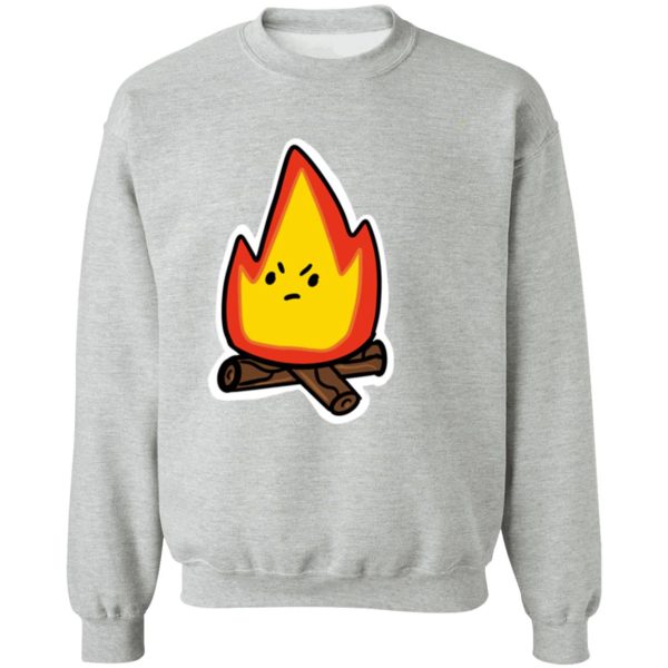angry fire sweatshirt