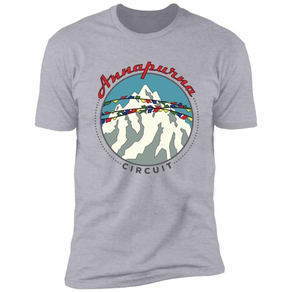 annapurna circuit hiking - nepal shirt