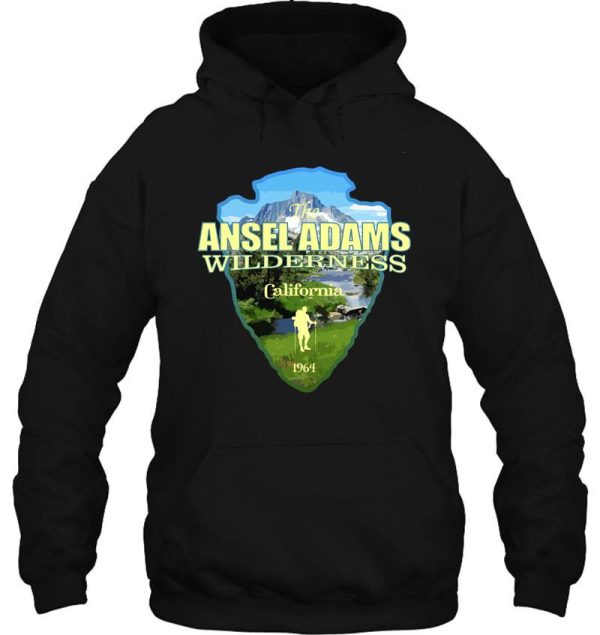 ansel adams wilderness (arrowhead) hoodie