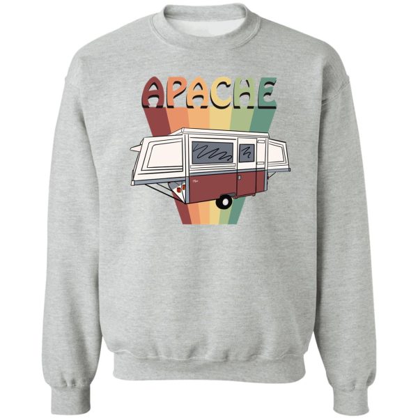 apache mesa camper brown 1972 sweatshirt