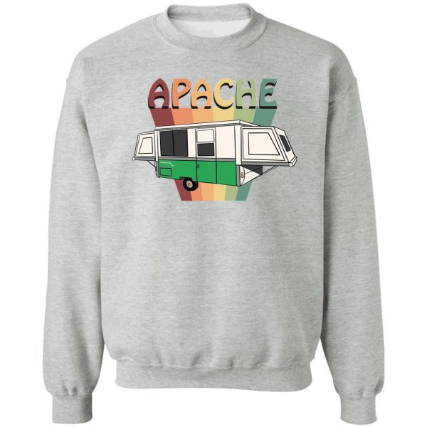 apache royal pop up camper 1975 sweatshirt