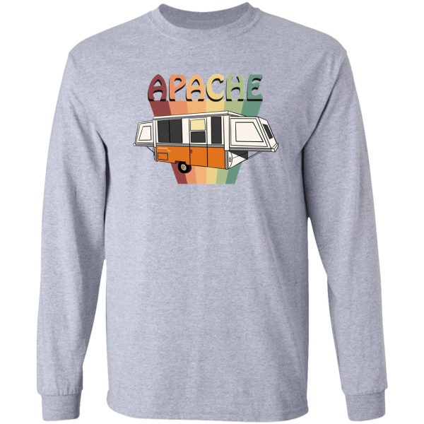 apache royal pop up camper 1976 orange long sleeve