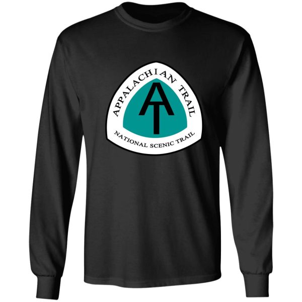 appalachian trail vintage trail marker long sleeve