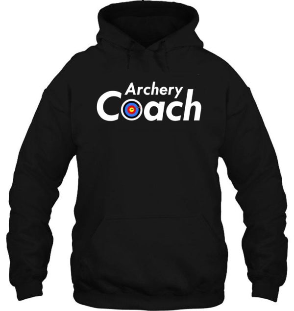 archery coach bow and arrow hunter hunting hoodie