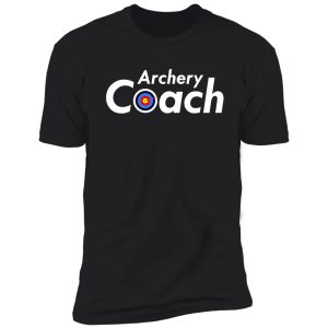 archery coach bow and arrow hunter hunting shirt