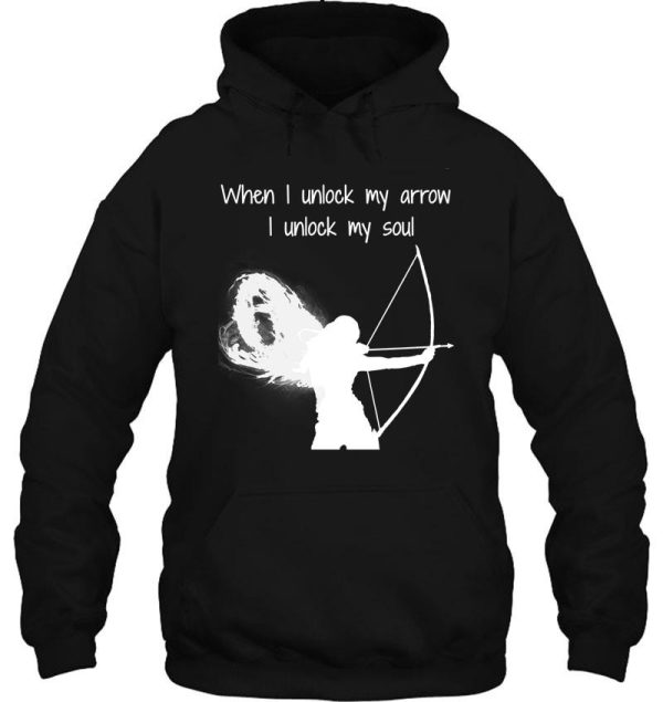 archery girl - bowhunter hoodie