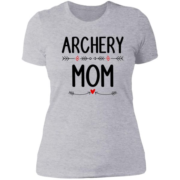 archery mom lady t-shirt