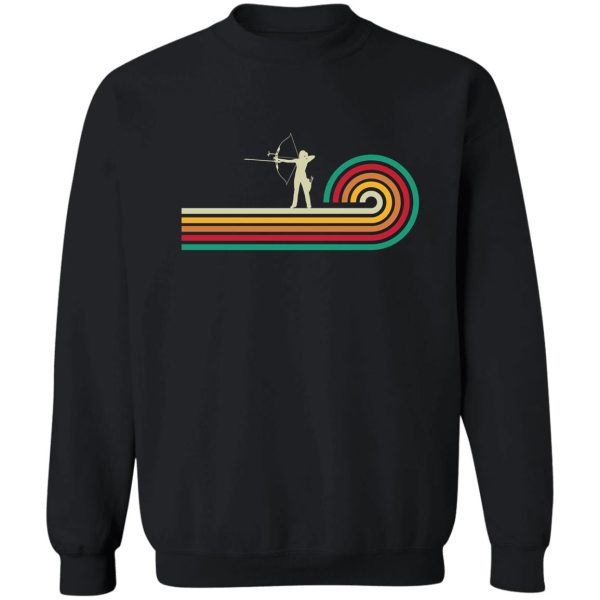 archery vintage round line sweatshirt