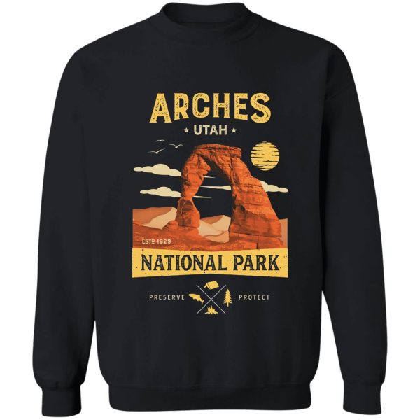 arches national park vintage utah t shirt sweatshirt