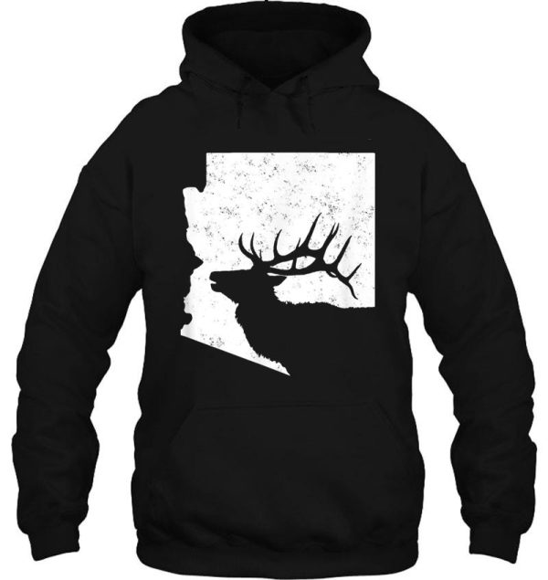 arizona elk hunting shirt state hoodie
