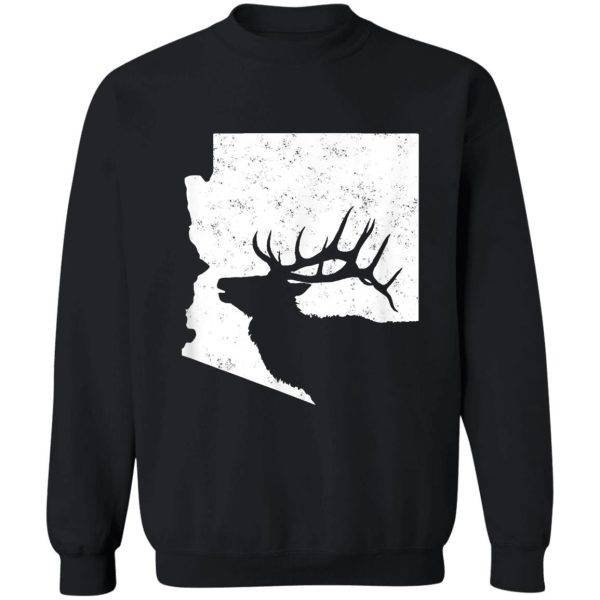 arizona elk hunting shirt state sweatshirt