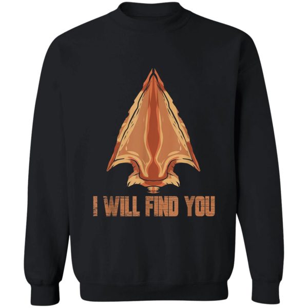 arrowhead hunting arrowhead collector t-shirt sweatshirt