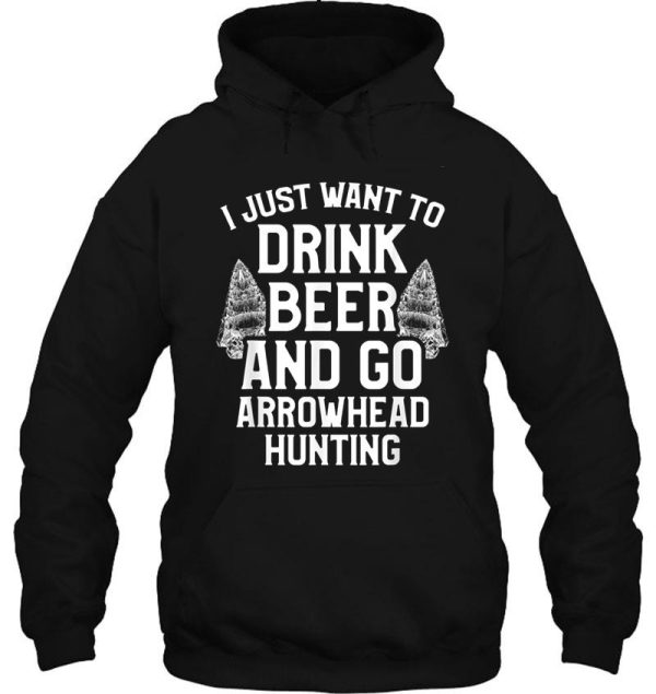 arrowhead hunting collector artifacts hunter hoodie