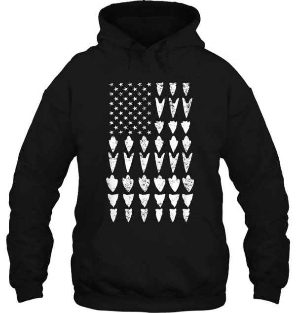 arrowhead hunting collector usa flag hunt-hunter t-shirt hoodie