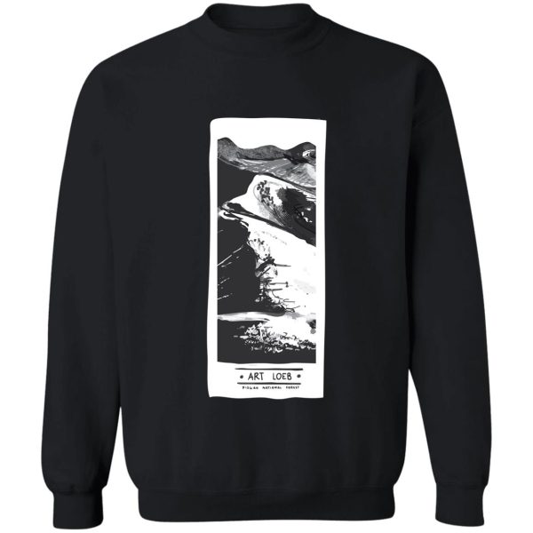 art loeb black and white sweatshirt