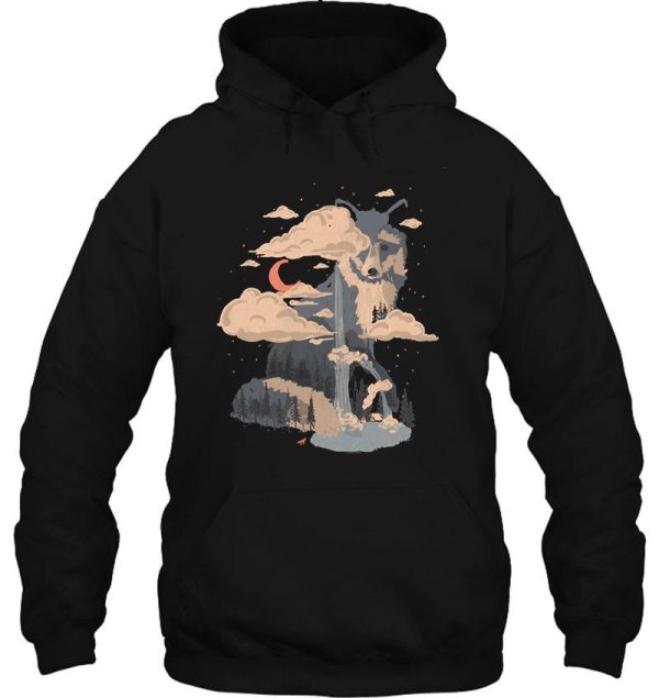 at the foot of fox mountain... hoodie