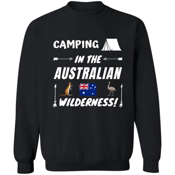australia camping sweatshirt