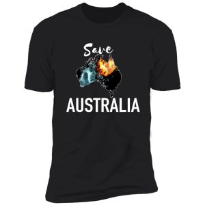 australia save pray wildfire fire fight water animals shirt