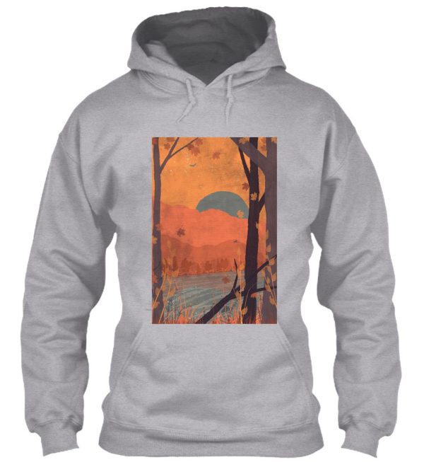 autumn in the gorge... - full hoodie