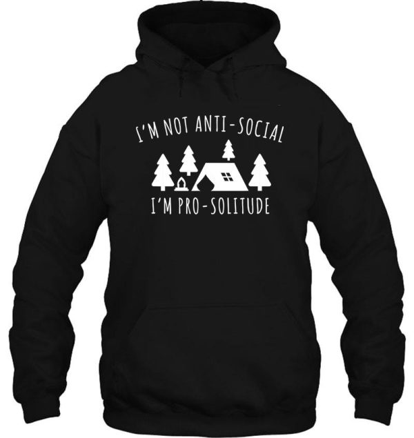 awkward introvert camping solitude campfire adventure outdoor camper funny mountain hoodie
