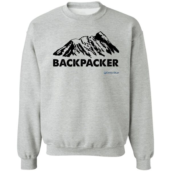 backpacker sweatshirt