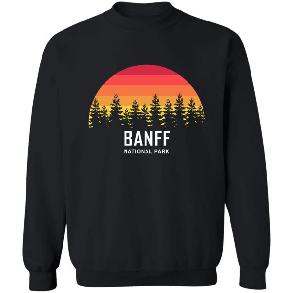 banff national park sweatshirt