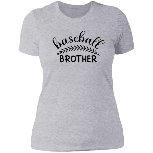 baseball brother t-shirt lady t-shirt
