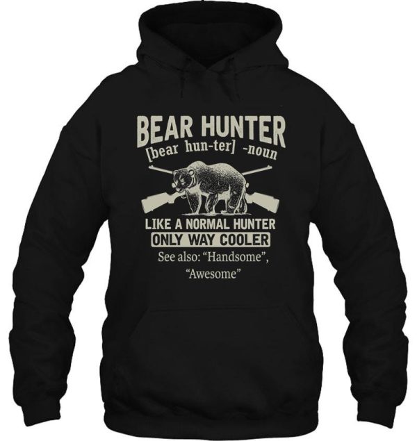 beaar hunter hunting hoodie