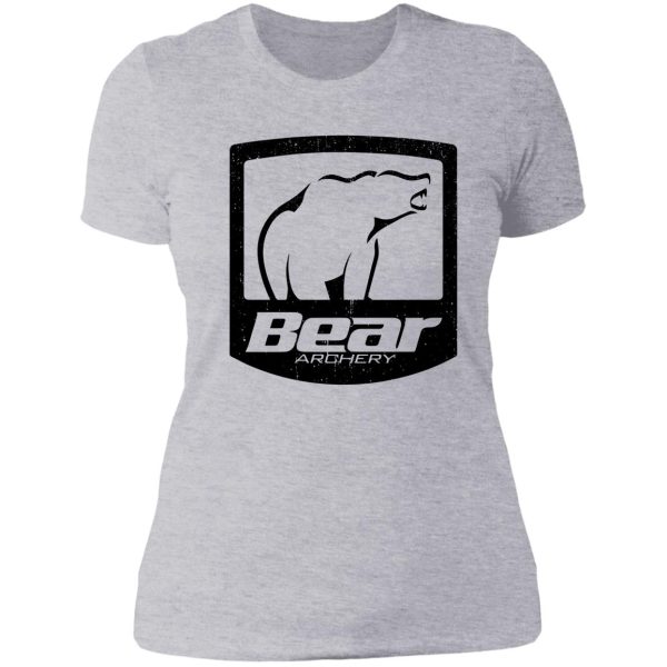 bear archery bowhunting lady t-shirt