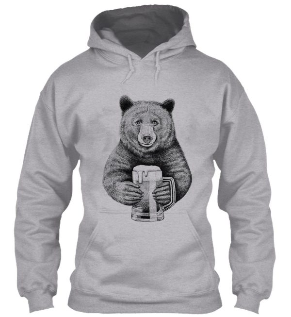bear beer hoodie