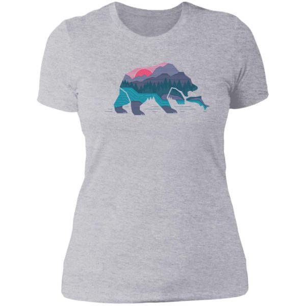 bear country lady t-shirt